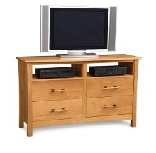 Monterey 4 Drawer Dresser + TV organizer