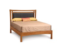 Monterey Bed with Upholstered Panel