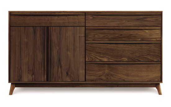 Catalina 4 Drawers on right, 1 Drawer over 2 Doors on left Buffet