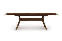 Audrey Extension Tables with easystow extension and leaf storage in Walnut