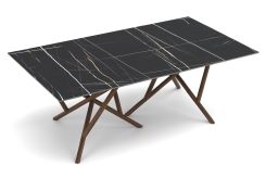 Baton Rectangular Sintered Stone Top Tables