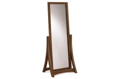 Floor Mirror in Walnut