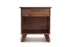 Linn 1 Drawer Nightstand in Walnut