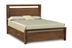 Mansfield 49" H Storage Bed in Walnut