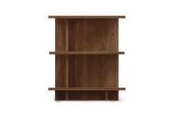Mansfield Left Storage Nightstand in Walnut