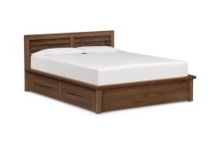 Moduluxe Storage Bed with Clapboard Headboard