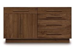 Moduluxe 35" 4 Drawers on right  1 Drawer over 2 Doors on left Dresser