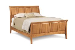 Sarah Sleigh 51" Bed with High Footboard in Cherry