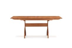 Sarah Trestle Extension Tables with easystow extension and leaf storage