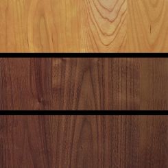 Walnut base Walnut case Cherry drawers