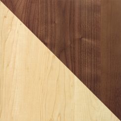 Walnut and Maple