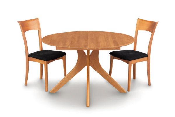 Audrey Round Extension Table in Cherry