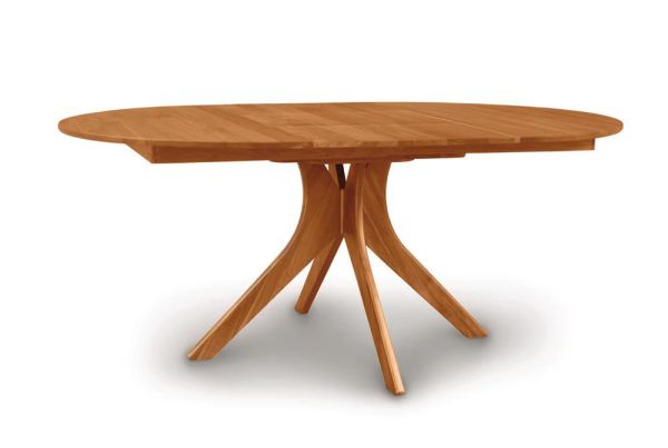 Audrey Round Extension Table in Cherry