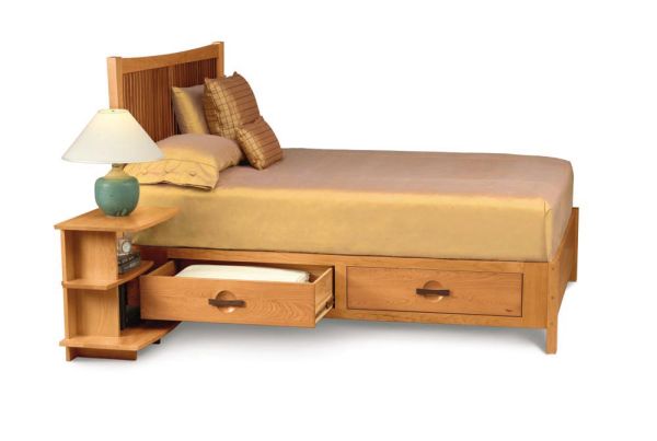 Berkeley/Monterey Storage Nightstand Left in Cherry