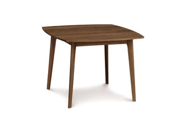 Catalina Square Fixed Top Table in Walnut