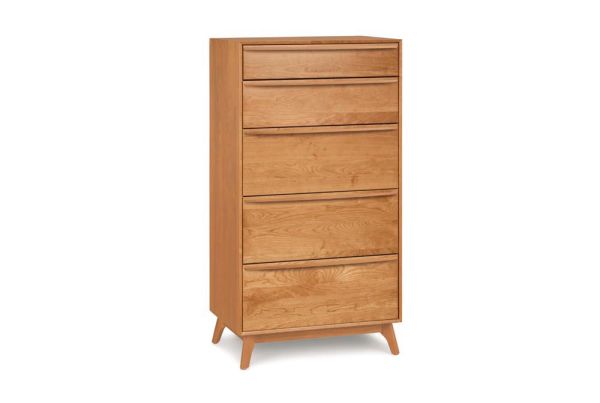 Catalina 5 Drawer Narrow in Cherry