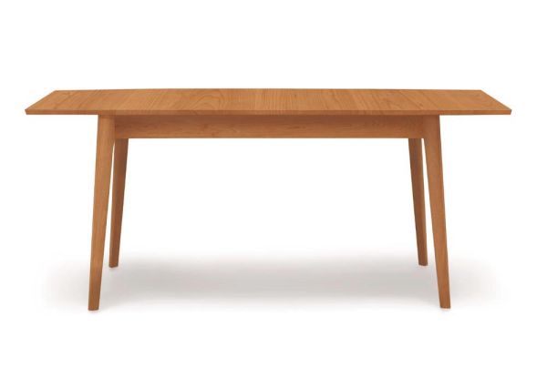 Catalina Four Leg Extension Tables with easystow extension and leaf storage in Cherry