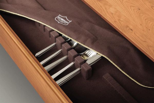 Catalina 4 drawers on left, 1 drawer over 2 doors on right Buffet in Cherry