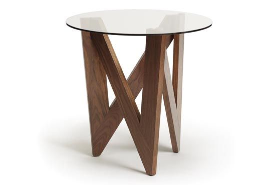 Check Round End Table
