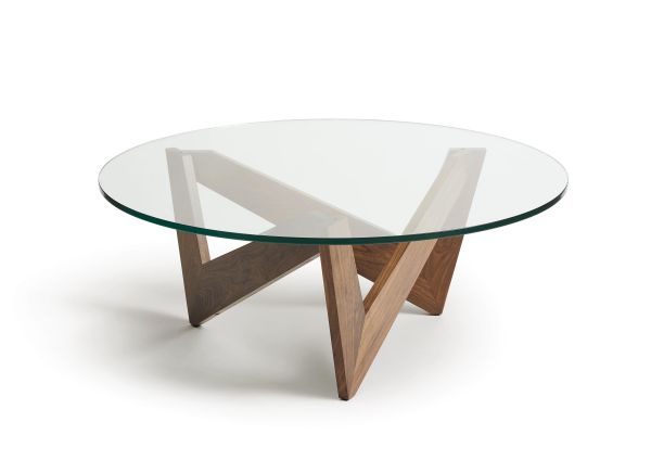 Check Round Coffee Table