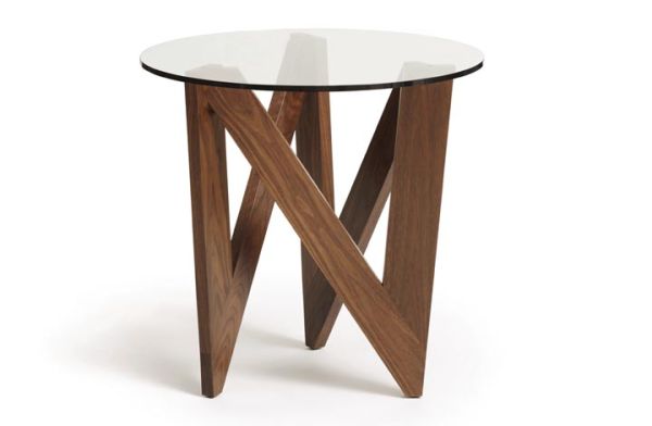 Check Round End Table