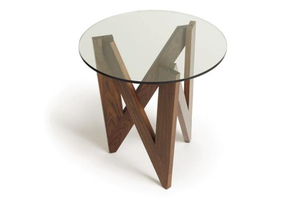 Check Round End Table