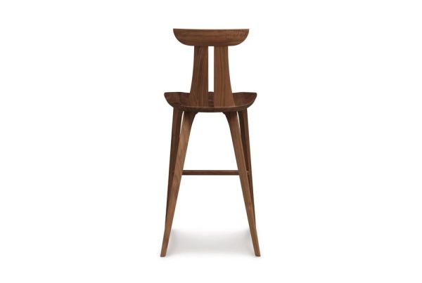 Estelle Bar Stool in Walnut