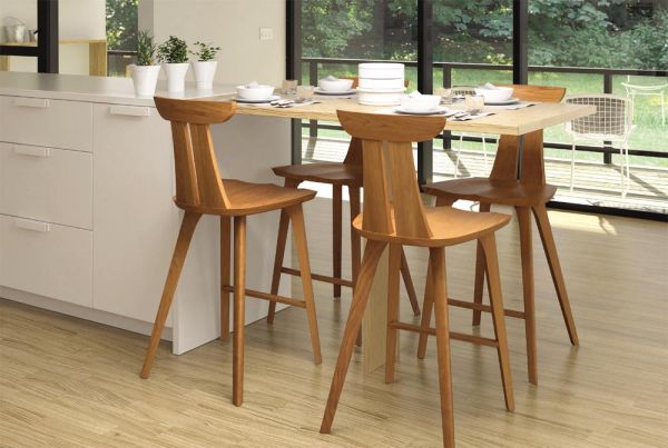 Estelle Bar Stool in Cherry