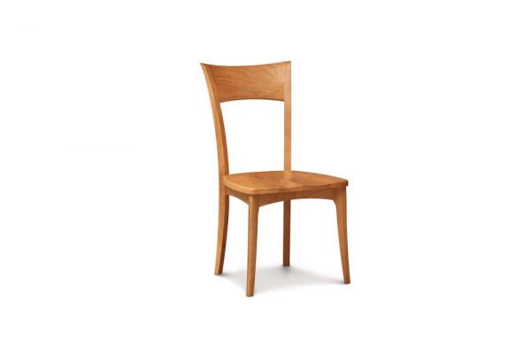 Ingrid Sidechair with Wood Seat in Cherry