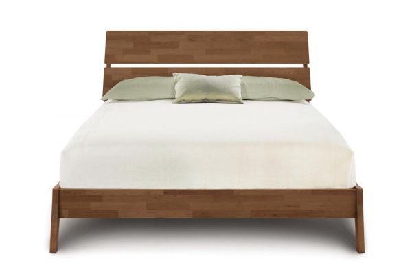 Linn Bed in Saddle Cherry
