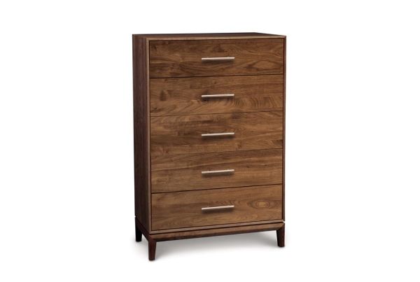 Mansfield 5 Drawer Wide in Walnut