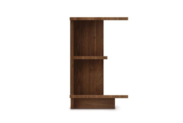 Mansfield Left Storage Nightstand in Walnut