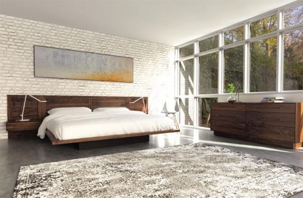 Moduluxe Storage Bed with Upholstered Headboard