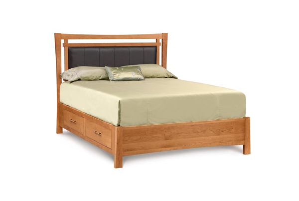 Monterey Storage Bed with Upholstered Panel