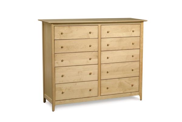 Sarah 10 Drawer in Maple