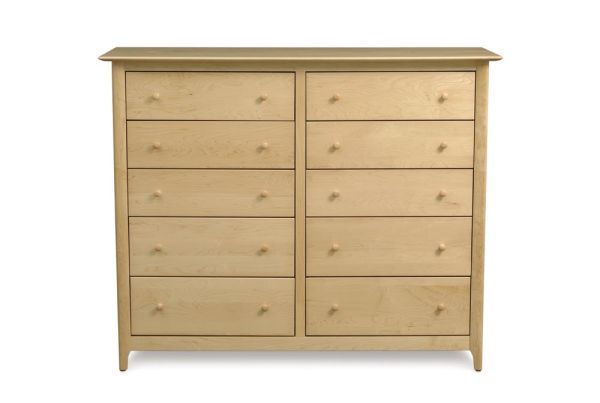 Sarah 10 Drawer in Maple