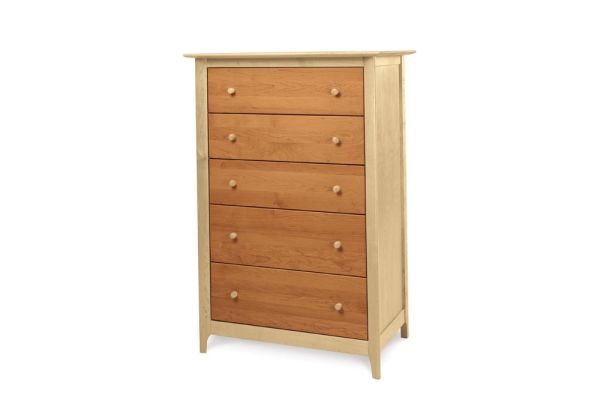 Sarah 5 Drawer in Cherry/Maple