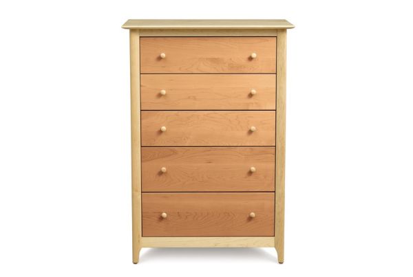 Sarah 5 Drawer in Cherry/Maple