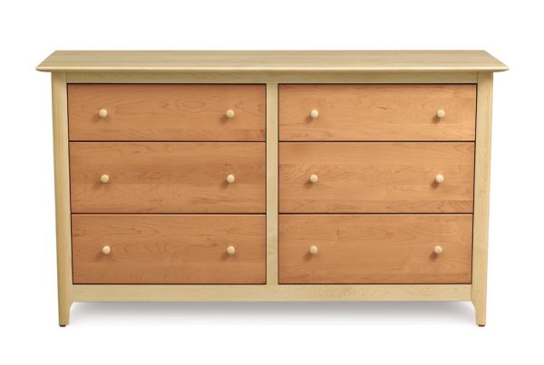 Sarah 6 Drawer in Cherry/Maple