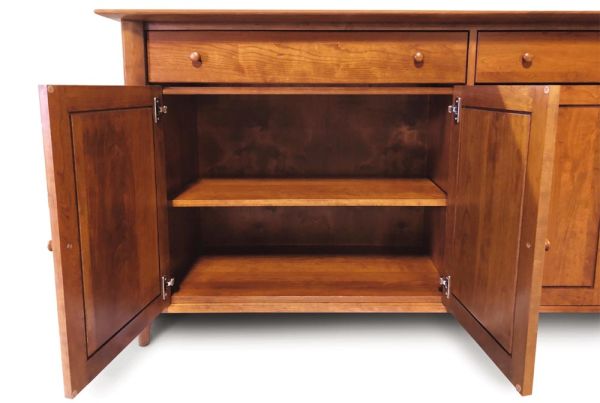 Sarah 4 drawers on left 1 drawer over 2 doors on right Buffet