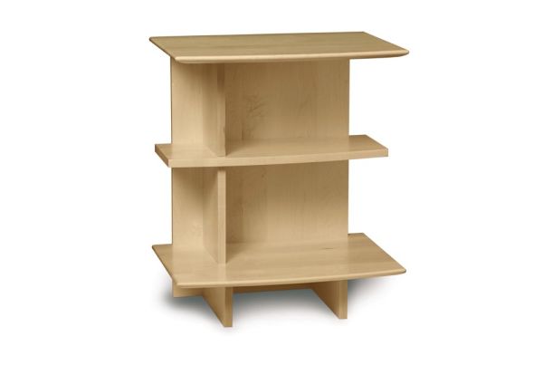 Sarah Storage Bed Nightstand Left in Maple
