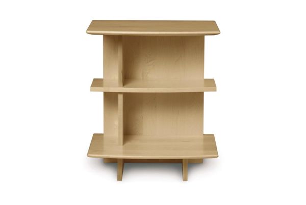 Sarah Storage Bed Nightstand Left in Maple