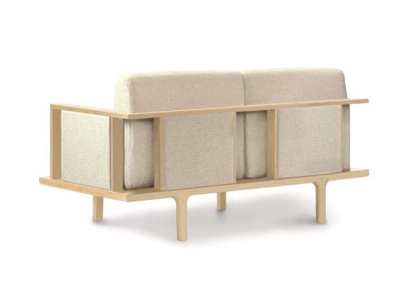 Sierra Loveseat with Upholstered Panels