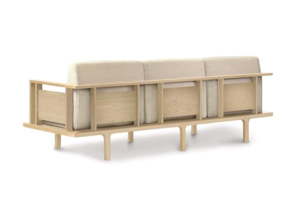 Sierra Sofa with Wood Panels
