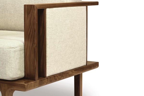 Sierra Loveseat with Upholstered Panels