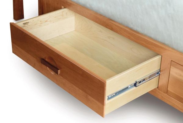 Monterey Storage Bed with Upholstered Panel