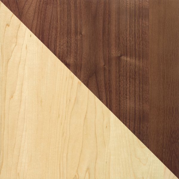 Walnut and Maple